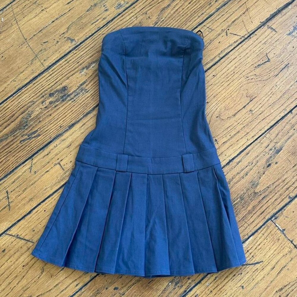 Motelrocks pleated mini dress